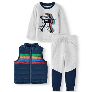 Boys Vest 3 Piece Set